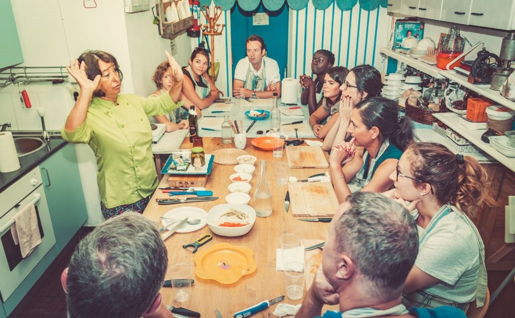 Cours de cuisine à Madrid activité team building