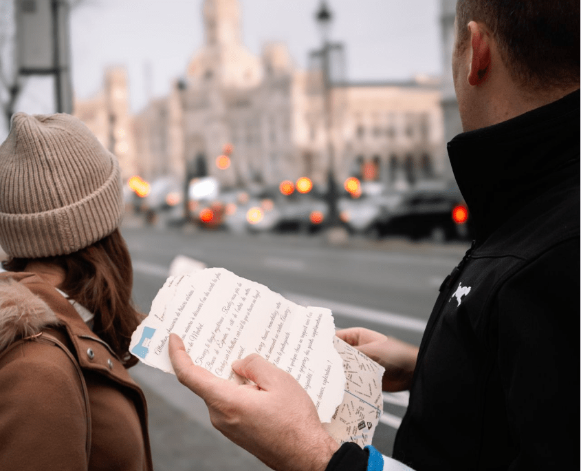 Jeu de piste dans le centre historique