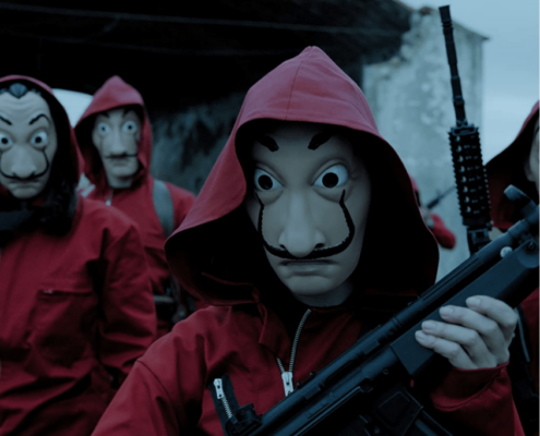 Jeu de Team Building à Madrid La casa de Papel