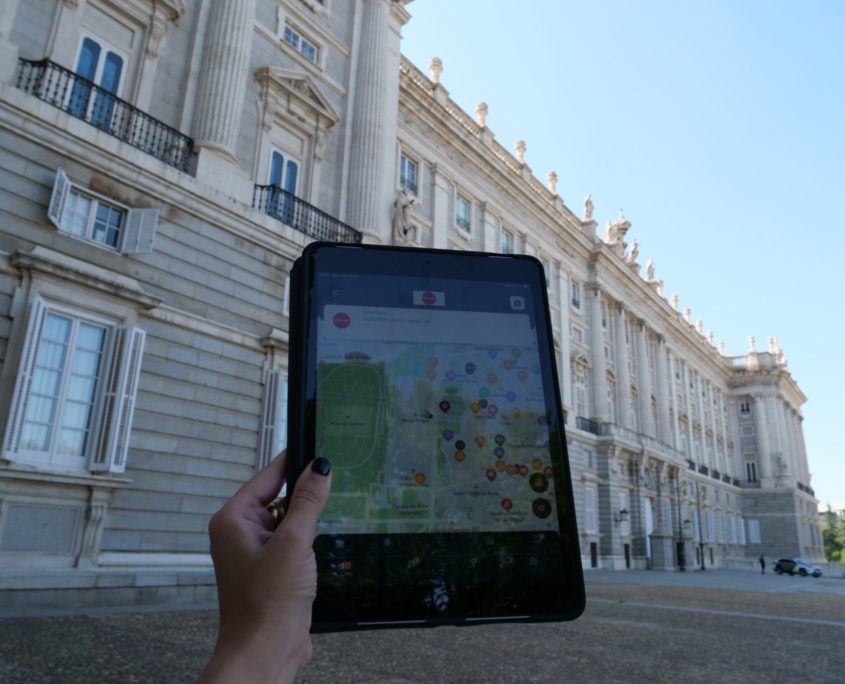 Rally Ipad en el centro de Madrid