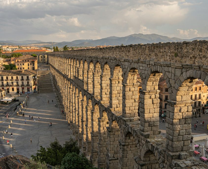 Excursion à Ségovie pour son séminaire à Madrid