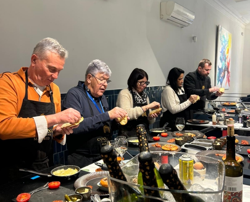 Cours de cuisine à Madrid