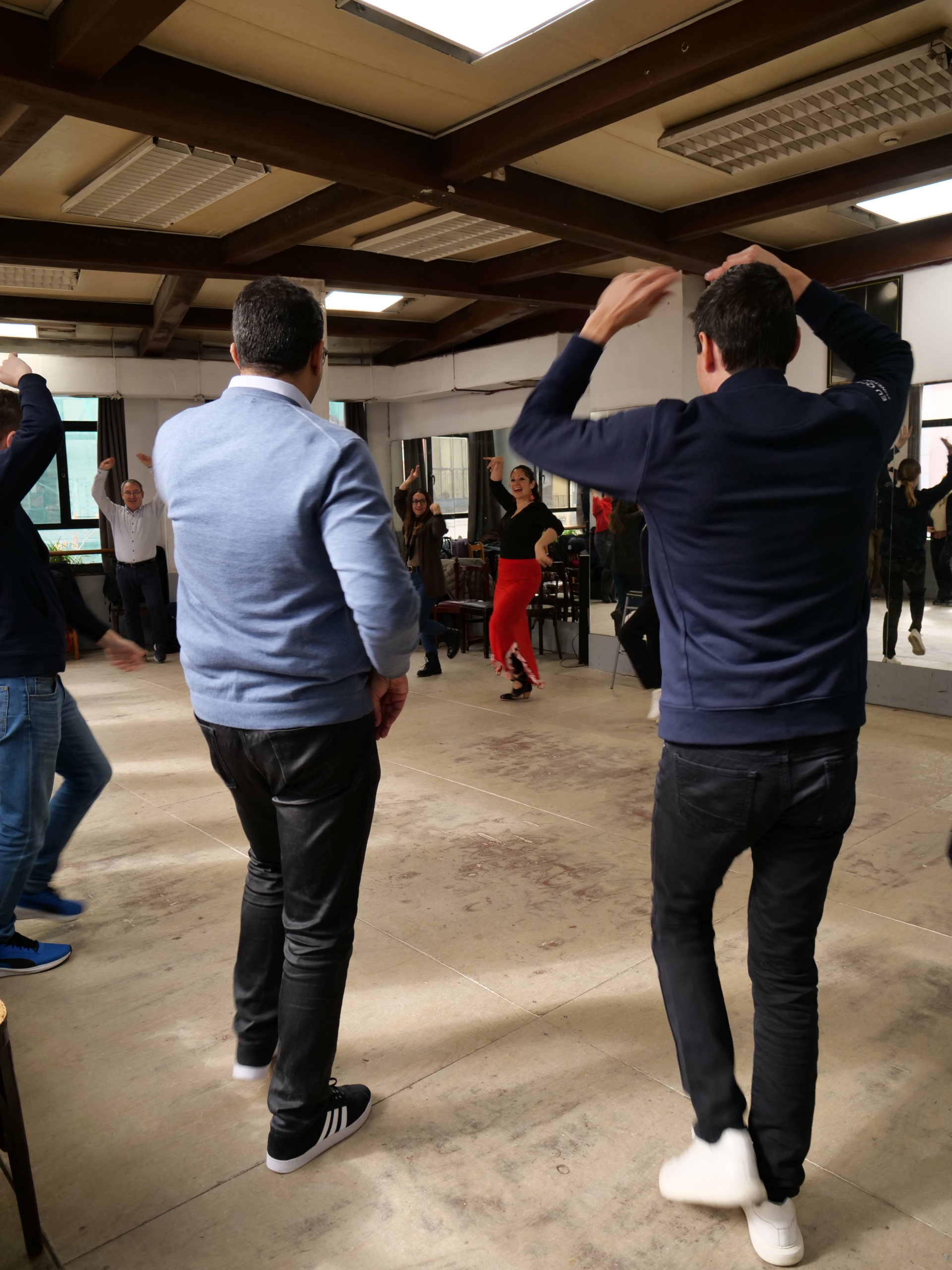Cours de flamenco à Madrid pour team building