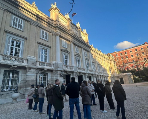 Visite de groupe en français du Palacio de Liria