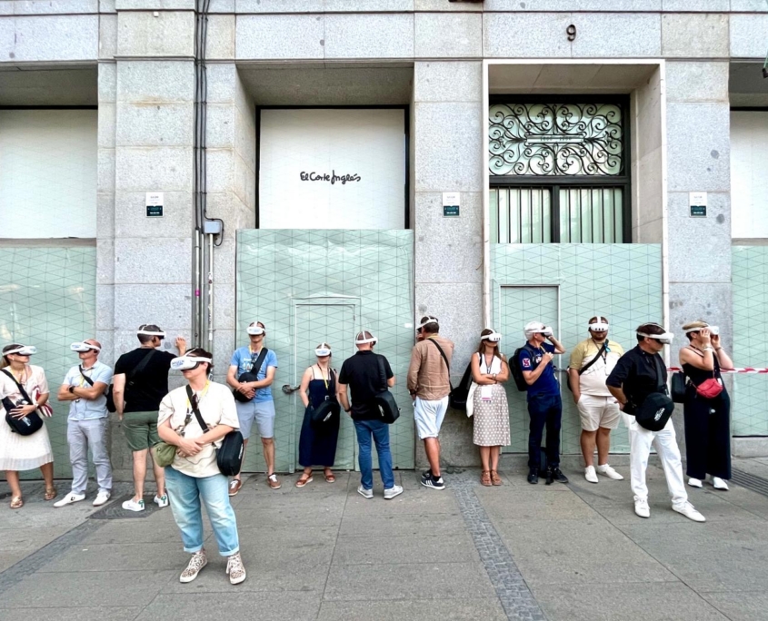 Visite immersive Madrid Réalité virtuelle
