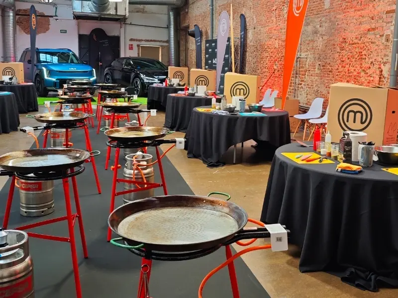 Challenge culinaire façon MasterChef pour un team building à Madrid