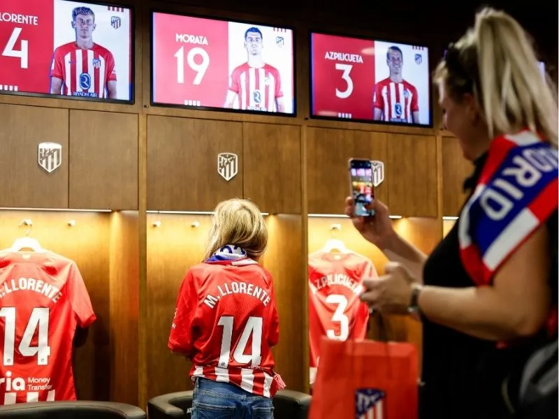 Expérience VIP dans le stade de l'Atlético de Madrid