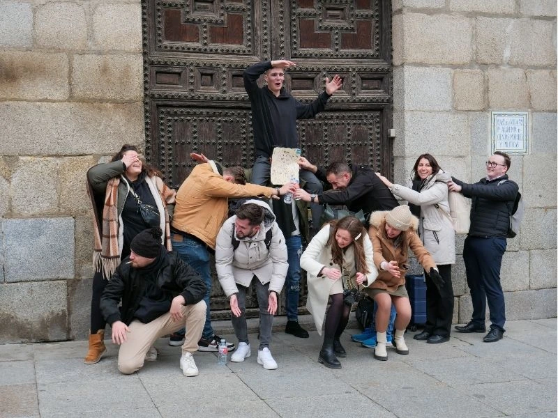 Rallye photo créatif dans Madrid pour un groupe en team building
