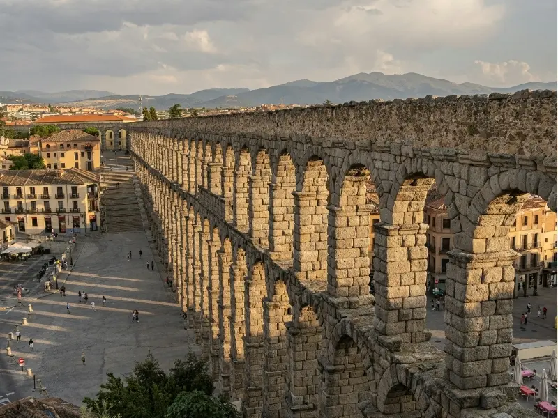 Aqueduc romain et centre historique de Ségovie